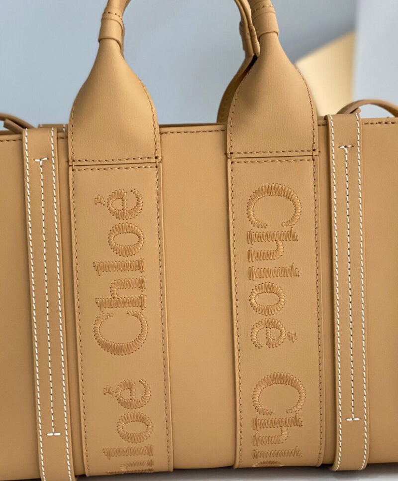 Chloe Small Woody Tote Bag
